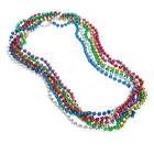 33" 7 mm Assorted Mardi Gras Beads