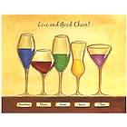 Cheers to Friendship Wineglasses V Personalized Artwork