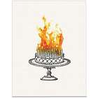 Inferno Cake Birthday Card