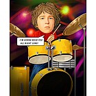 Beating the Drums Caricature from Photos