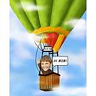 Hot Air Balloon Personalized Caricature Art Print