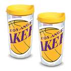 2 Los Angeles Lakers Colossal 16 Oz. Tervis Tumblers with Lids