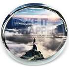 Make it Happen Mountain Positive Outlook Paperweight