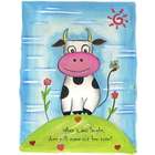 Personalized Funny Cow Art Print