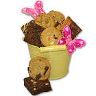 Bucket of Sunshine with Cookies and Brownies