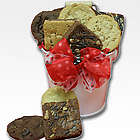 Lady Bug Bucket with Cookies and Brownies