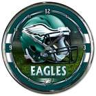 Philadelphia Eagles Chrome Plated Clock