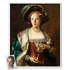 A Noblewoman Portrait from Photo Print