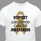 Support Childhood Cancer Awareness T-Shirt