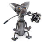 Latin Lover Metal Chihuahua Sculpture