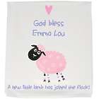 Personalized 'Joined the Flock' Blankie for Girl