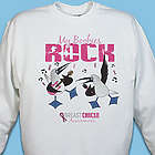My Boobies Rock Breast Cancer Awareness Sweatshirt