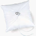 Two Hearts Wedding Ring Pillow