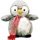 Personalized and Embroidered Christmas Penguin Stuffed Animal