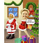 Naughty Mrs. Claus Caricature from Photo
