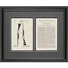 Shotgun Rifle Patent Art Framed Print