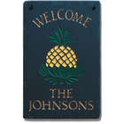 Personalized Pineapple Welcome Plaque