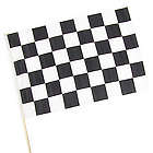 12" x 18" Cloth Checkered Racing Flag