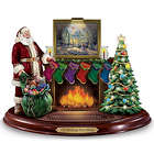 The Stockings Were Hung Personalized Thomas Kinkade Sculpture