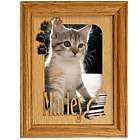 Personalized Cat Alderwood Frame