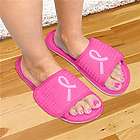 Pink Ribbon Slippers
