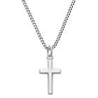 Baby's Sterling Cross Pendant on Chain