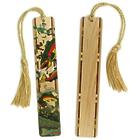 Trout Wood Bookmark with Tassel