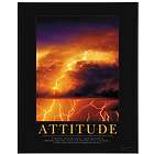 Attitude Lightning Motivational Poster