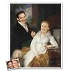 Custom Portrait of Couple in Rostovsky Family from Photos Print