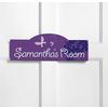 Personalized Blooms and Butterflies Room Sign