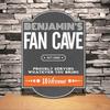 Personalized Fan Cave Classic Tavern Sign