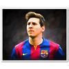 Lionel Messi 8x10 Oil Painting Giclee Print