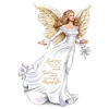 My Strength, My Guide Angel with Glass Star Figurine