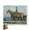 Classic Painting Barbara on Horseback Personalized Art Print