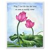 Lotus Flowers Personalized Art Print