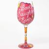 Lolita Best Daughter Ever Wine Glass