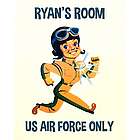 Personalized Fly Boy Print