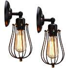 2 Wire Cage Wall Sconces