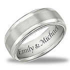 Men's Personalized Our Forever Love Ring