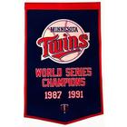 Minnesota Twins Vintage Wool Dynasty Banner with Cafe Rod