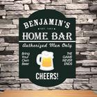 Personalized Home Bar Classic Tavern Sign