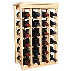 Wooden 24 Bottle Kitchen Wine Rack