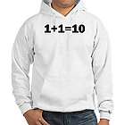 Binary Equation Joke Hooded Sweatshirt