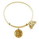 Wind and Fire You Are My Sunshine Gold Bangle Bracelet
