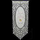 Personalized Wedding Lace Wall Hanging