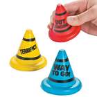 12 Motivational Traffic Cone Stress Toys