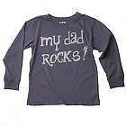Toddlers My Dad Rocks Long Sleeve T-Shirt