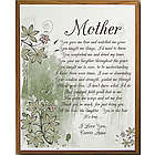 To My Mom Personalized Tumbled Stone Plaque - FindGift.com