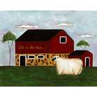 Life on the Farm Personalized Art Print