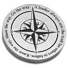 Customized Leadership Compass Paperweight